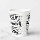 Gobelets En Papier Best Dad Limited Edition Premium Père (Recto)