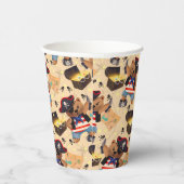 Gobelets En Papier Bête Pirate Ours Treasure Map Party (Droite)