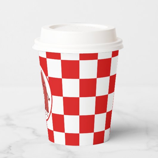 Gobelets En Papier Beurre d'oeuf mignon Petit déjeuner ou table (Gauche)