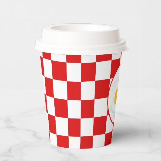 Gobelets En Papier Beurre d'oeuf mignon Petit déjeuner ou table (Droite)