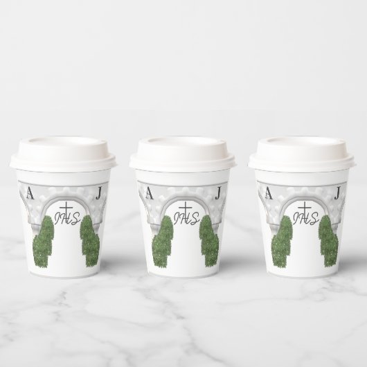 Gobelets En Papier Bible catholique encadrée à thème (Multi)