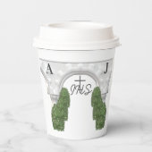 Gobelets En Papier Bible catholique encadrée à thème (Verso)