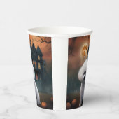 Gobelets En Papier Bichon Frise Halloween effroi (Droite)
