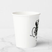 Gobelets En Papier Bicycle Riding Race (Droite)