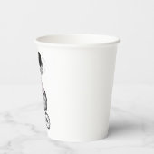 Gobelets En Papier Bicyclette à ballon (Verso)