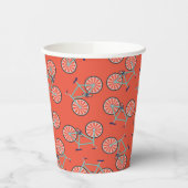 Gobelets En Papier Bicyclette mignonne Enfants Vélo Anniversaire fête (Gauche)
