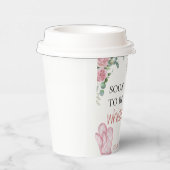 Gobelets En Papier Bientôt on va emporter la tasse de papier de douch (Droite)