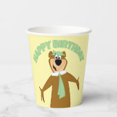 Gobelets En Papier Bienvenue à Yogi Bear (Verso)