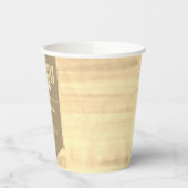 Gobelets En Papier Bière brassée bébé personnalisée Étiquette Drôle D (Gauche)