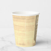 Gobelets En Papier Bière brassée bébé personnalisée Étiquette Drôle D (Droite)