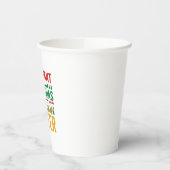 Gobelets En Papier Bières de Noël Conception de boisson de vacances a (Gauche)
