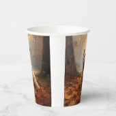 Gobelets En Papier Biewer Terrier à l'automne Leaves automne Inspire (Gauche)