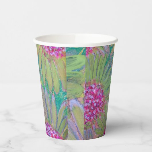 Gobelets En Papier Big Flower (Gauche)