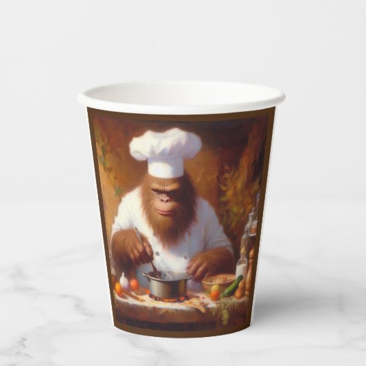 Gobelets En Papier Bigfoot le chef (Recto)