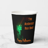Gobelets En Papier Biker Billy Halloween Skeleton (Verso)