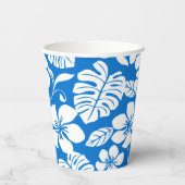 GOBELETS EN PAPIER BIKINI ROSE (BLEU CLAIR) (Verso)