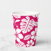 GOBELETS EN PAPIER BIKINI ROSE (ROUGE DE LA BAIE) (Verso)