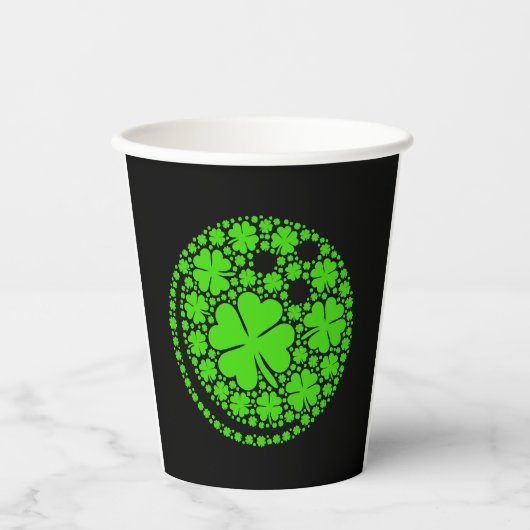 Gobelets En Papier Billard PatrickDay (Recto)