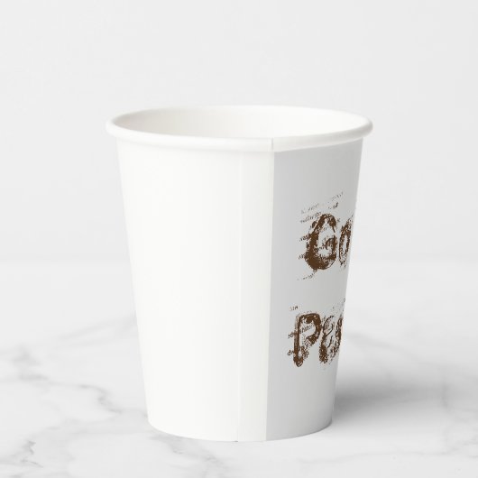 Gobelets En Papier Biodégradable (Droite)