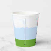 Gobelets En Papier Birdie de golf créatif (Droite)