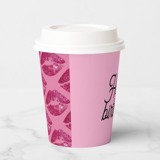 Gobelets En Papier Birthday party cup (Gauche)