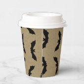 Gobelets En Papier Black Bat Russe Kraft Halloween Party (Droite)