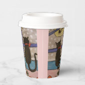 Gobelets En Papier Black Cat Christmas Paper Cup (Droite)