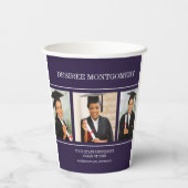 Gobelets En Papier Black College University 3 - Diplôme photo (Verso)