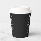 Gobelets En Papier Black Gothic Mermaid Dernière voile Bachelorette P (Gauche)