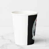 Gobelets En Papier Black Labrador Christmas Santa Hat Xmas Pajama T-S (Droite)