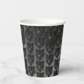 Gobelets en papier Black Panther (Verso)
