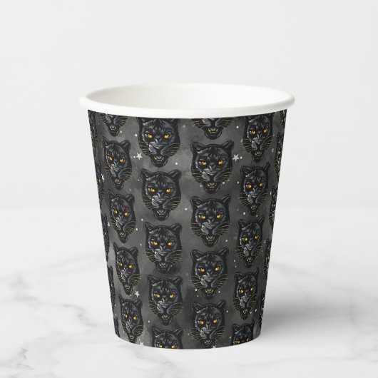 Gobelets en papier Black Panther (Recto)