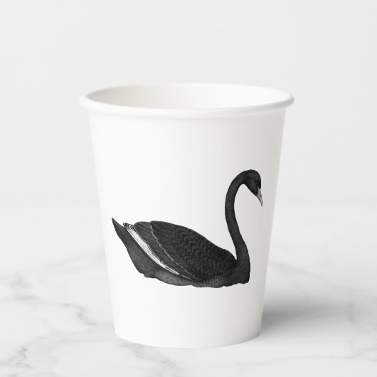 Gobelets En Papier Black Swan, événement (Recto)