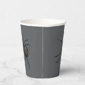 Gobelets En Papier Black Widow Spider Dessin original (Droite)