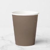 Gobelets En Papier Blanc Floral Neutre Automne 100e anniversaire (Verso)