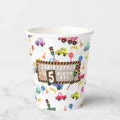 Gobelets En Papier Blanc transport (Recto)