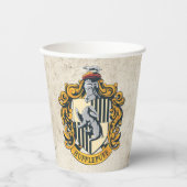 Gobelets En Papier Blason de Poufsouffle (Recto)