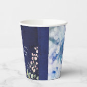 Gobelets En Papier Bleu (Gauche)
