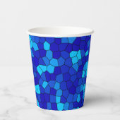 GOBELETS EN PAPIER BLEU (Verso)