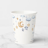 Gobelets En Papier Bleu Elegant Twinkle Baby shower Twinkle (Gauche)