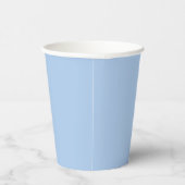 Gobelets En Papier Bleu français clair (Droite)