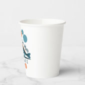 Gobelets En Papier Bleu Loch Ness Coupes de papier d'anniversaire (Gauche)