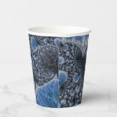 Gobelets En Papier Bleus Abstract (Droite)