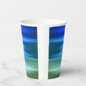 Gobelets En Papier Bleus brossé tasse de papier (Droite)