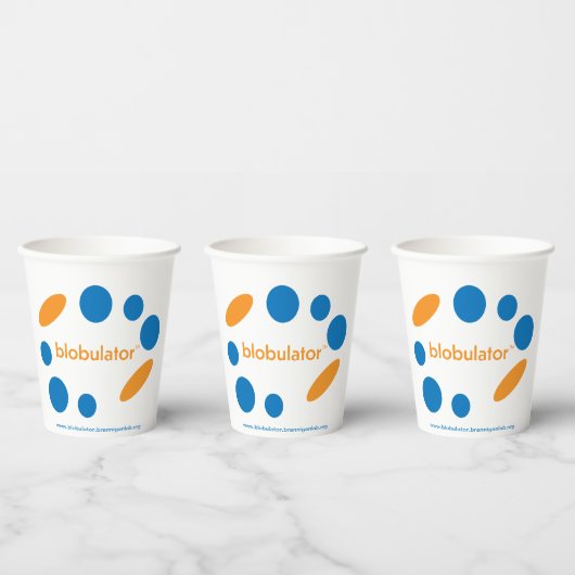 Gobelets En Papier blobulateur  (Multi)