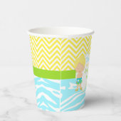 Gobelets En Papier Blonde Hair Boy Pool Party Bash Party (Droite)