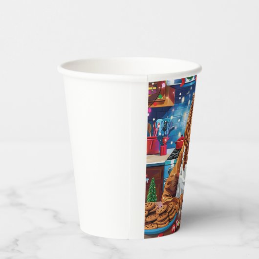 Gobelets En Papier Bloodhound Holiday Baking : Noël festif (Droite)