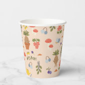 Gobelets En Papier Blooms magiques Mandrake Motif (Verso)