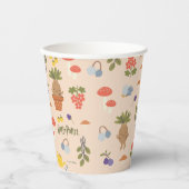 Gobelets En Papier Blooms magiques Mandrake Motif (Recto)