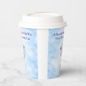 Gobelets En Papier Blue Chinoiserie Baby Shower Tableware Set (Gauche)